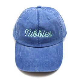 Nibbles Dad Hat - Royal/Aqua
