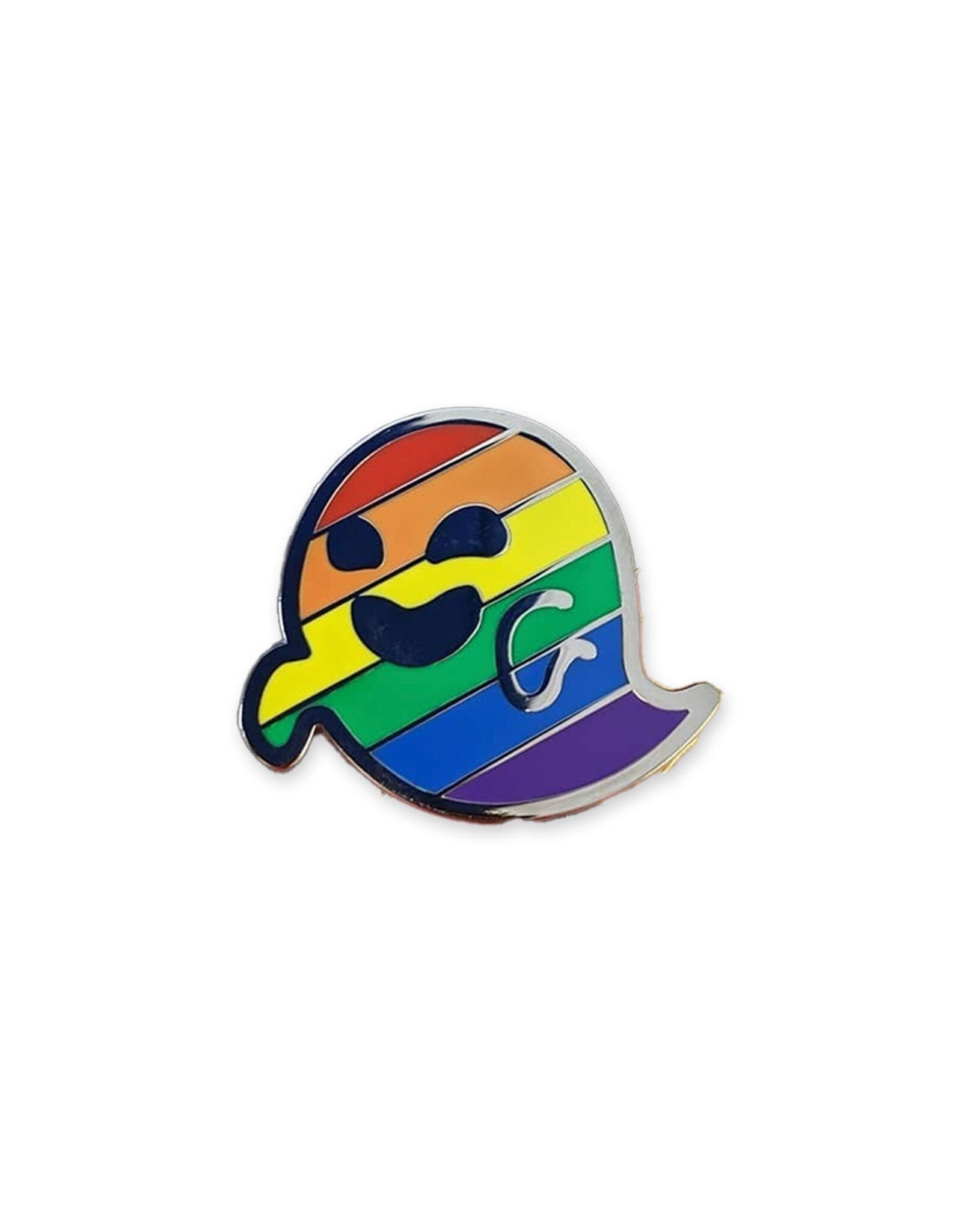 Pride Ghost Enamel Pin