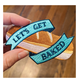 Let's Get Baked Iron On Patch