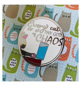 Chaos Cat Enamel Pin