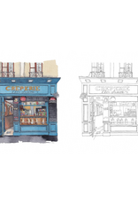 Urban Anna's From Paris With Love Coloring Book