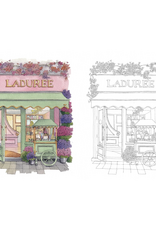 Urban Anna's From Paris With Love Coloring Book