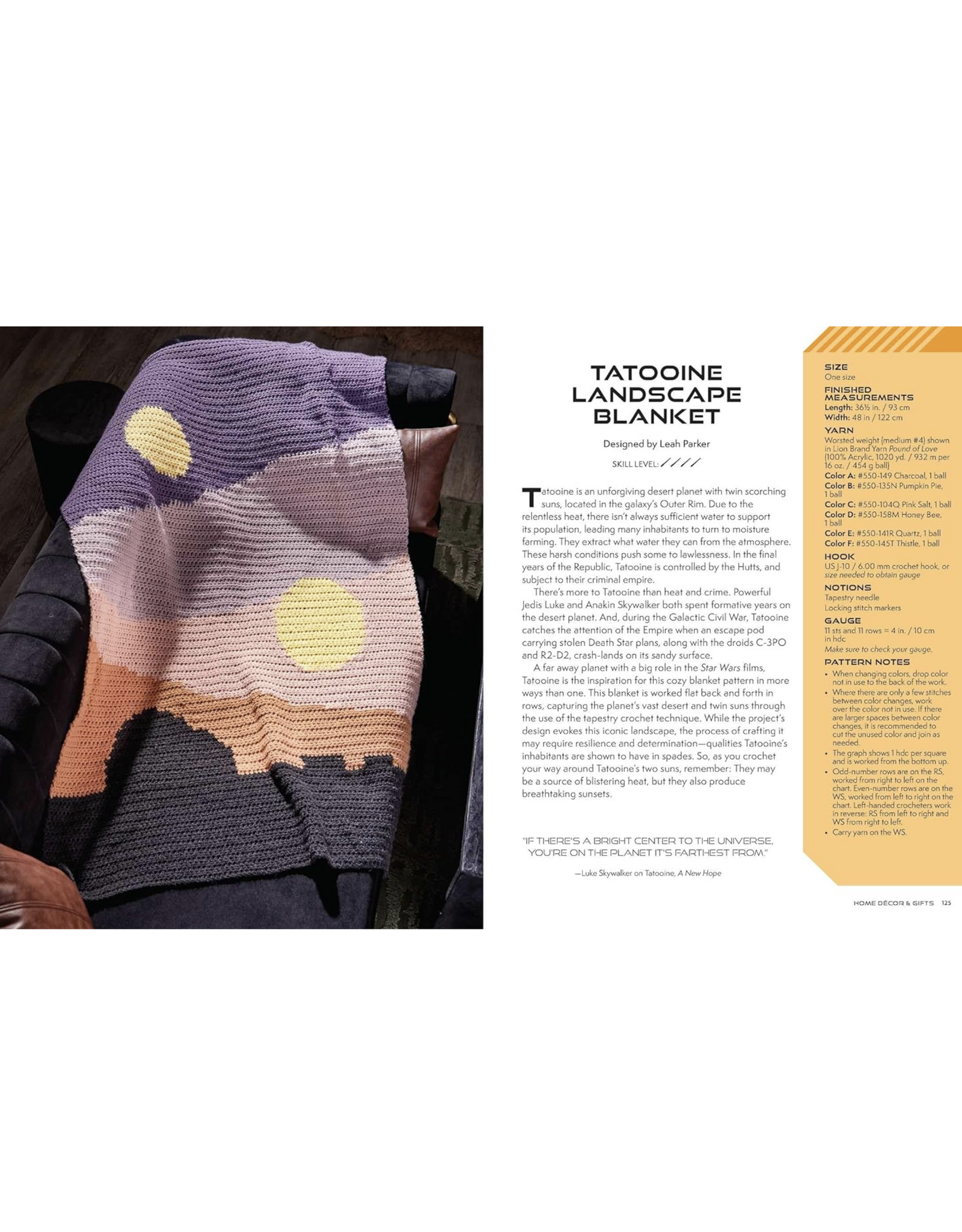 The Official Star Wars Crochet Pattern Book