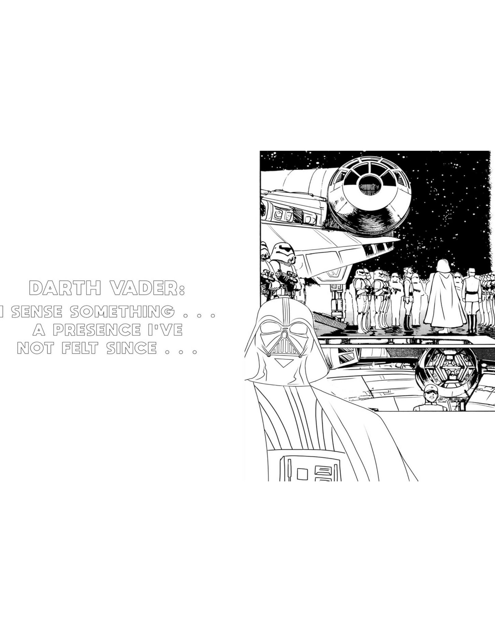 Star Wars: A New Hope Manga Coloring Book