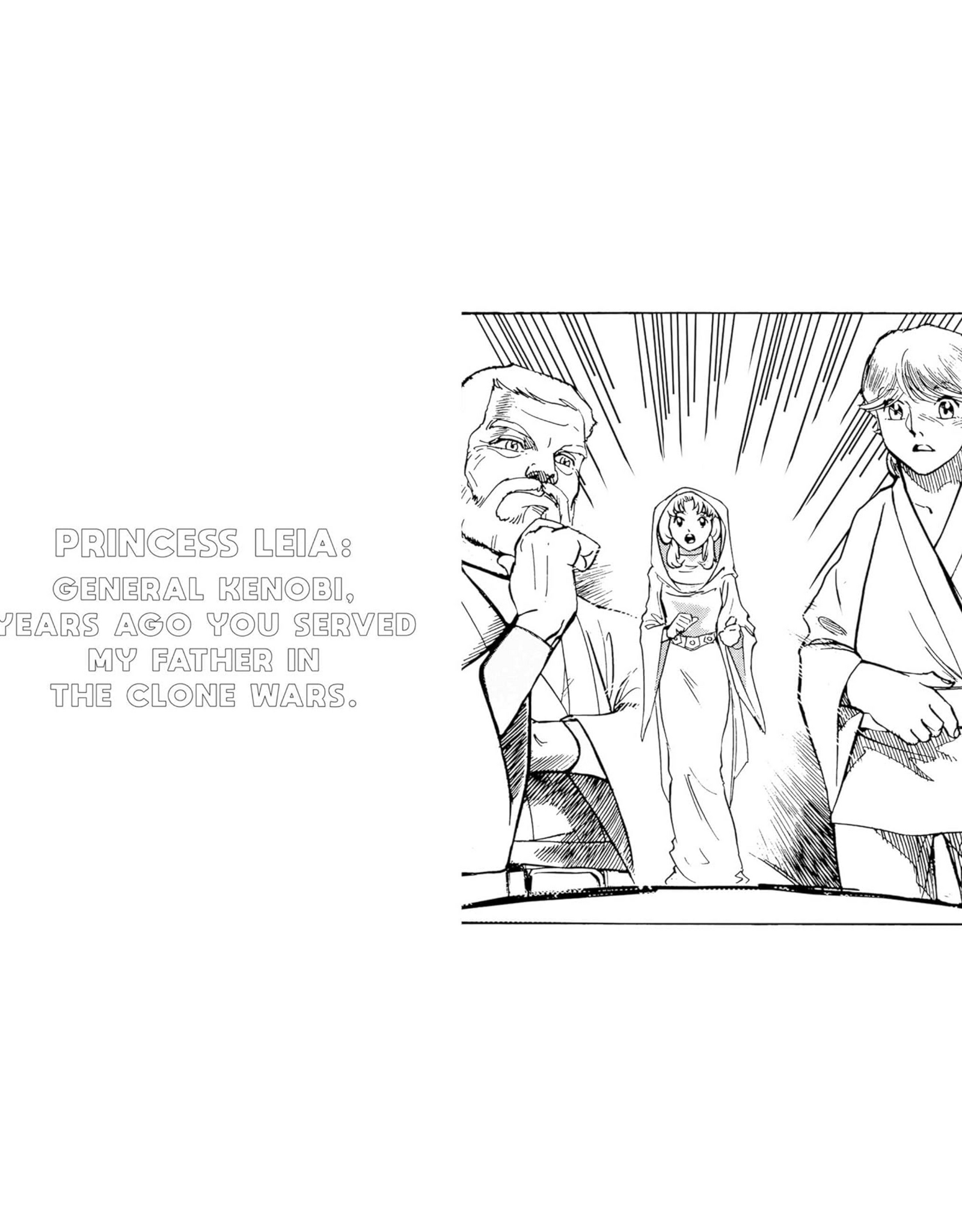 Star Wars: A New Hope Manga Coloring Book
