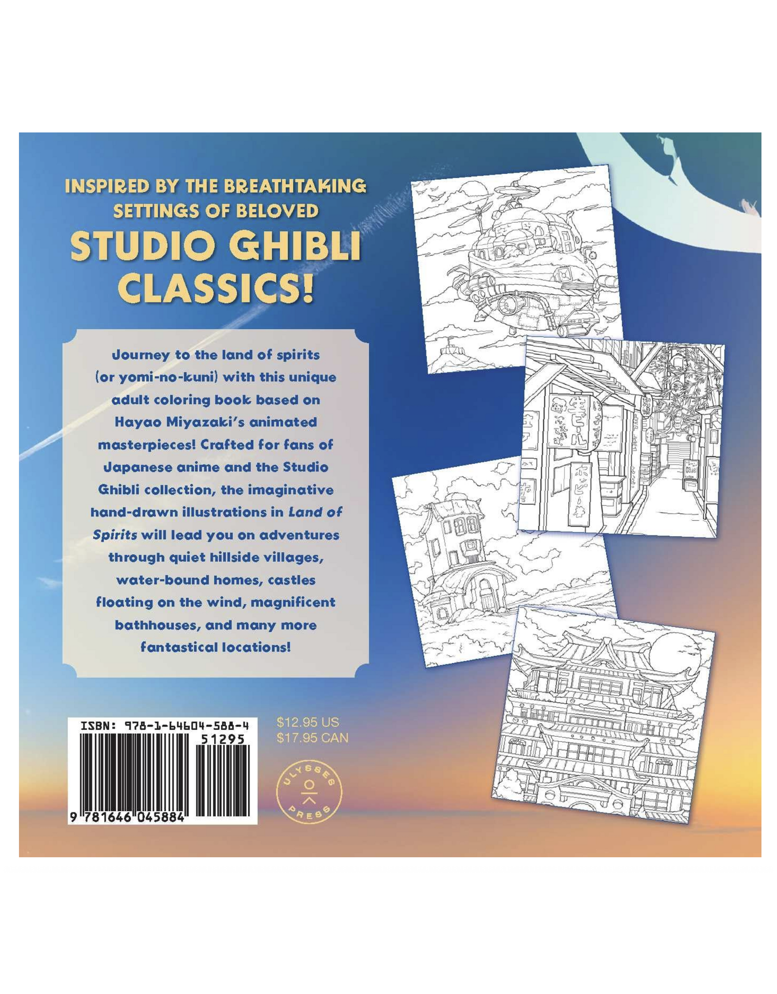 Land of Spirits Coloring Book