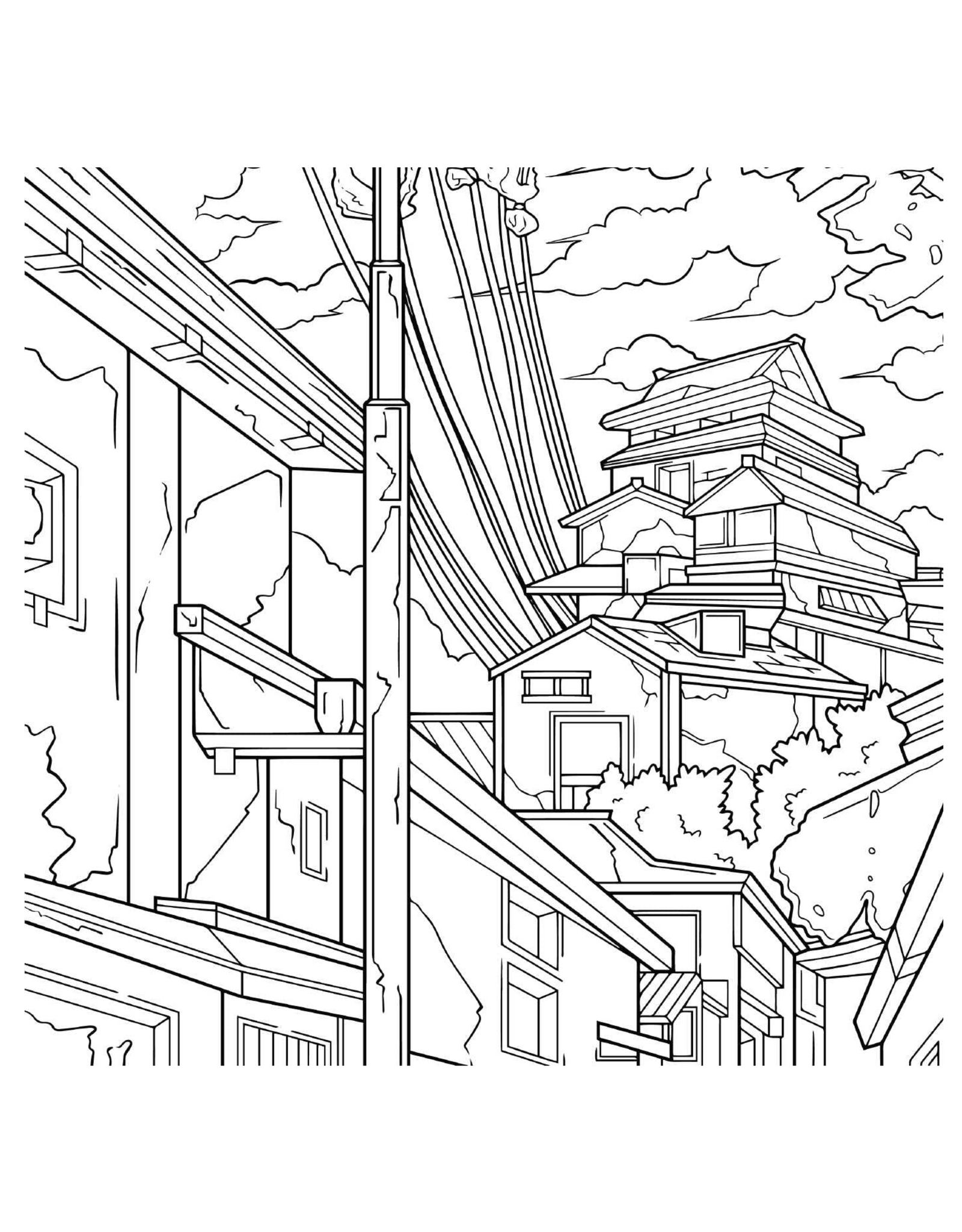 Land of Spirits Coloring Book