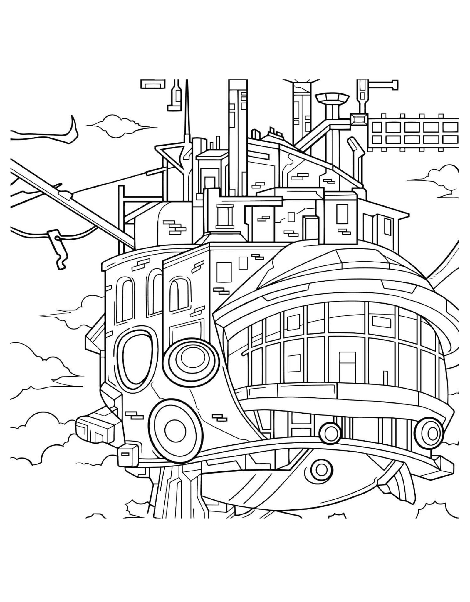 Land of Spirits Coloring Book