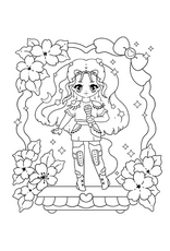 The Unofficial Coloring Book for Fans of KPop Demon Hunters