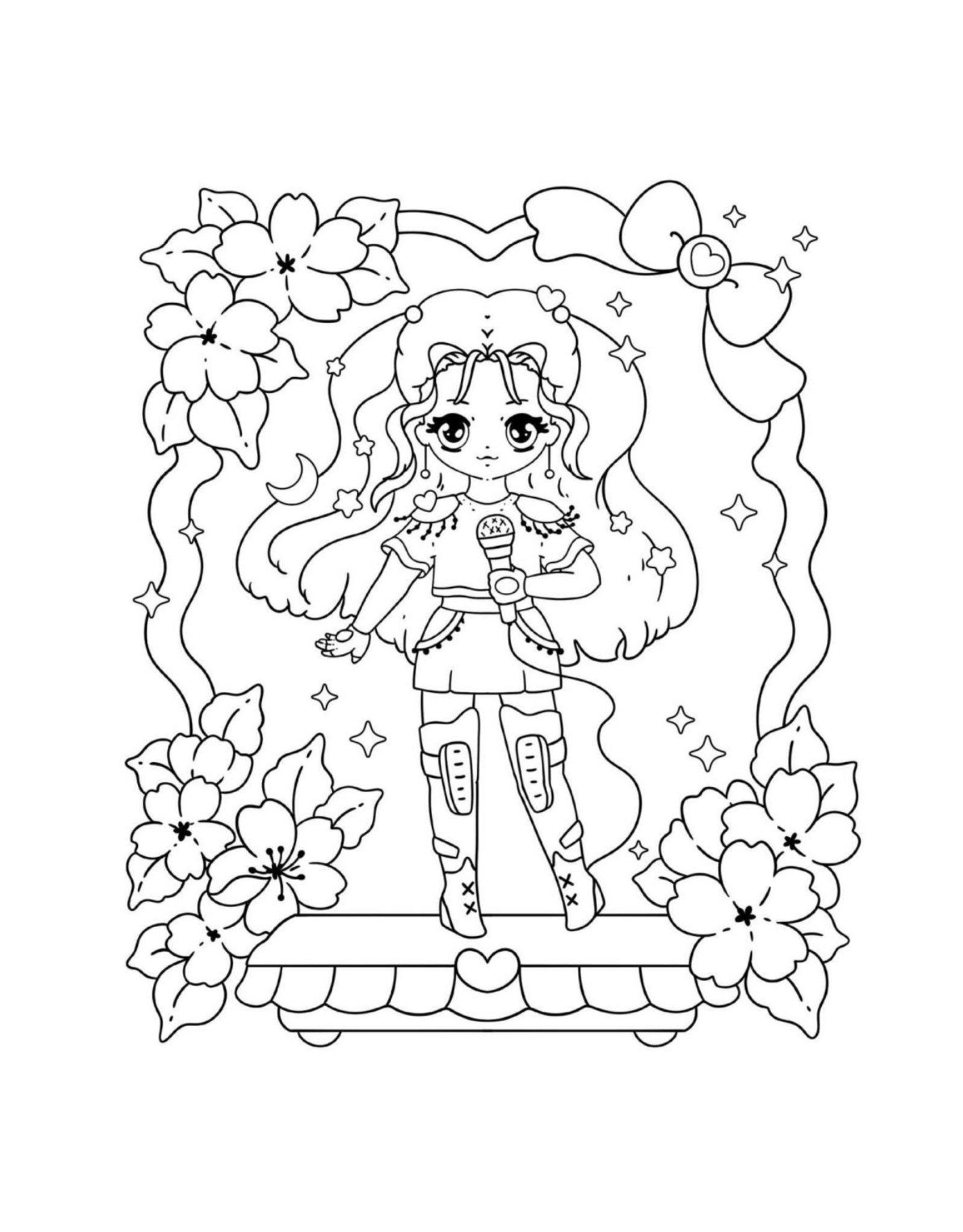 The Unofficial Coloring Book for Fans of KPop Demon Hunters