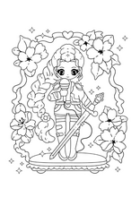 The Unofficial Coloring Book for Fans of KPop Demon Hunters