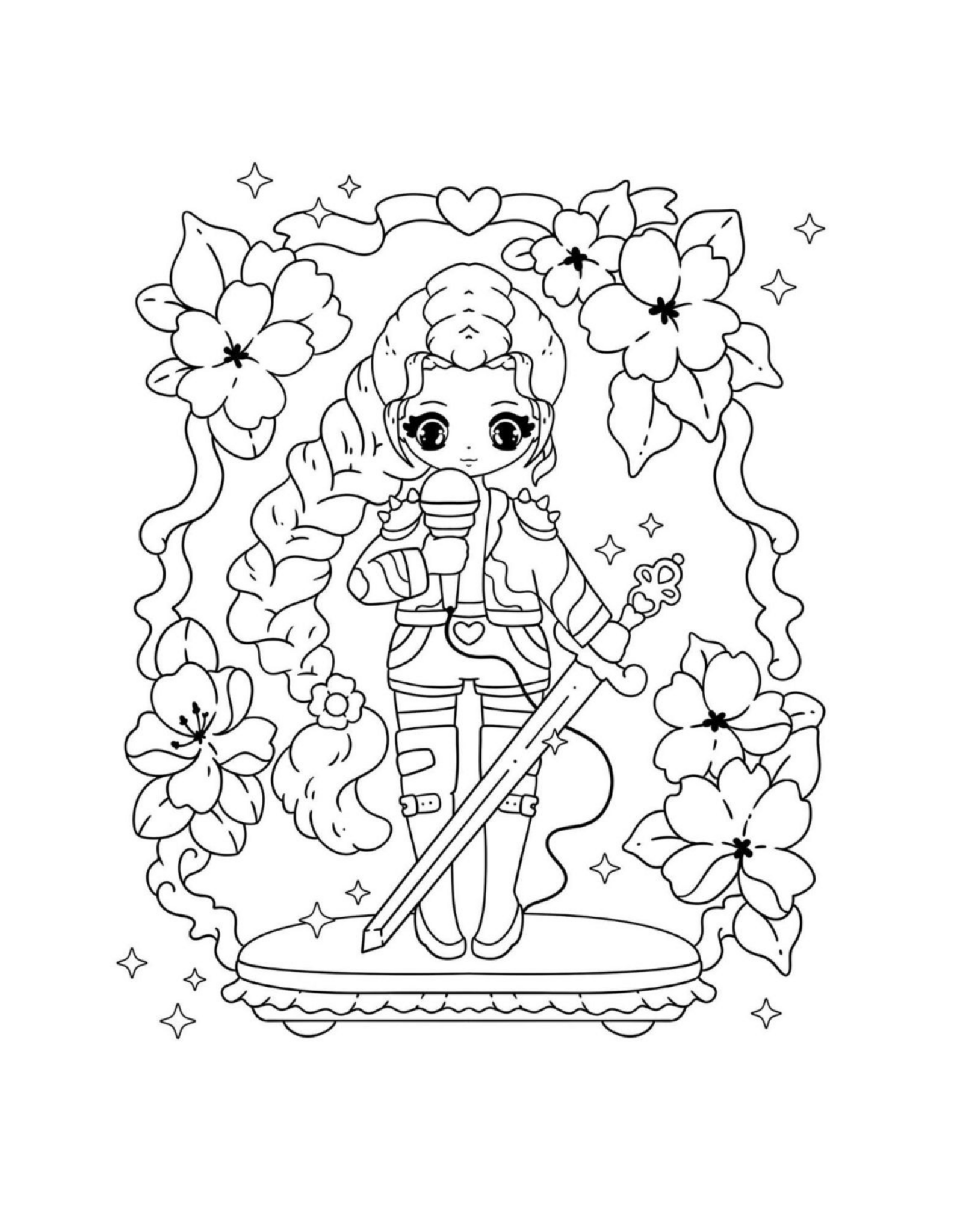 The Unofficial Coloring Book for Fans of KPop Demon Hunters