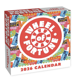 Wheel of Fortune Day-To-Day Calendar 2026
