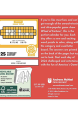 Wheel of Fortune Day-To-Day Calendar 2026