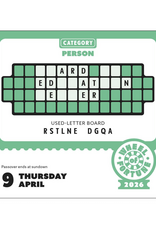 Wheel of Fortune Day-To-Day Calendar 2026