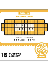 Wheel of Fortune Day-To-Day Calendar 2026