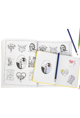 Love You to Death Coloring Stickers