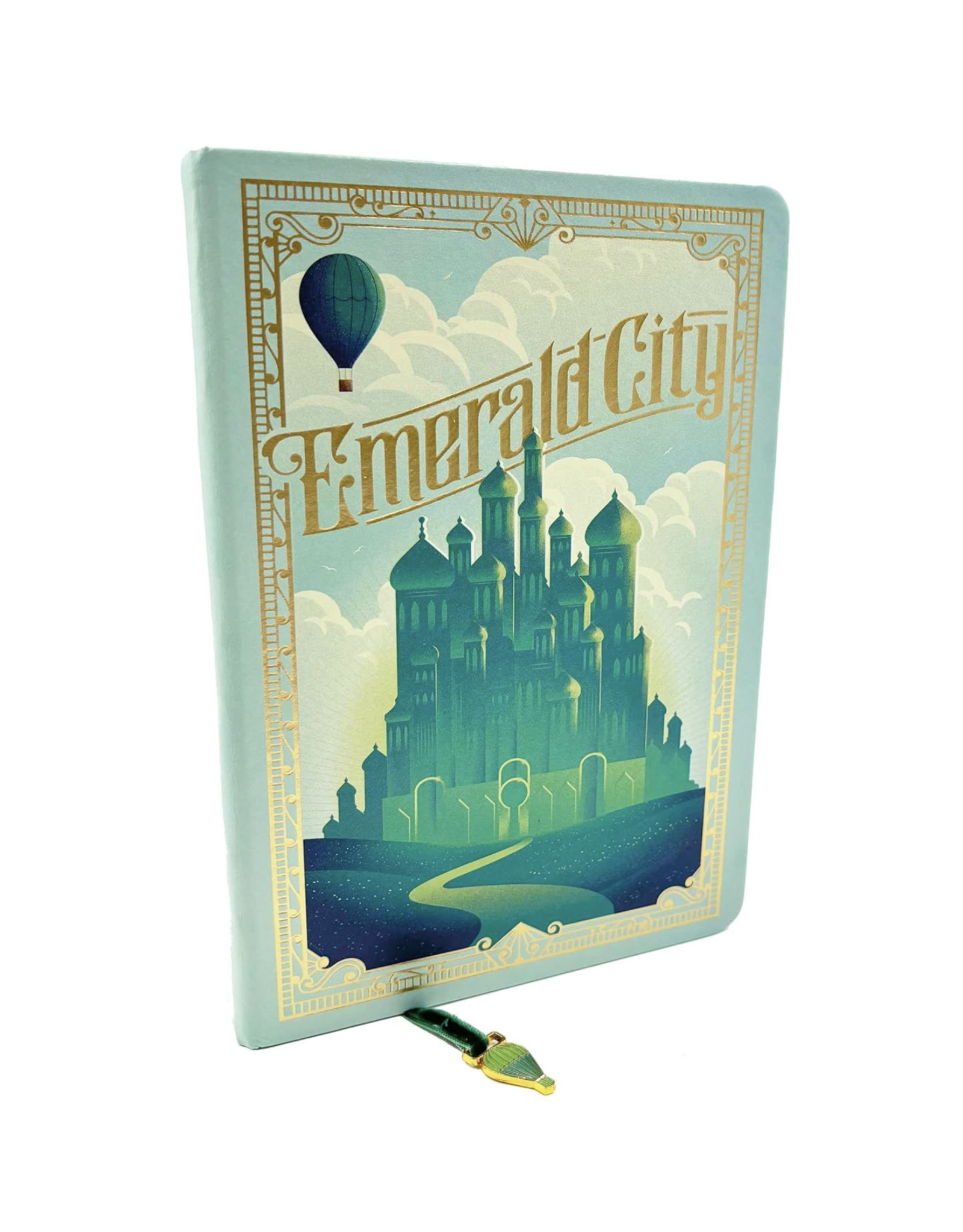 Wicked: Emerald City Journal with Ribbon Charm