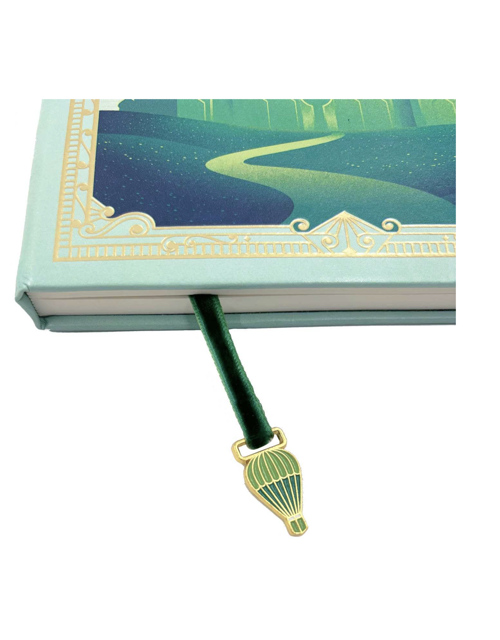 Wicked: Emerald City Journal with Ribbon Charm