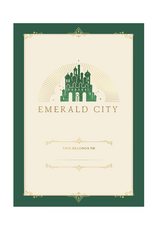 Wicked: Emerald City Journal with Ribbon Charm