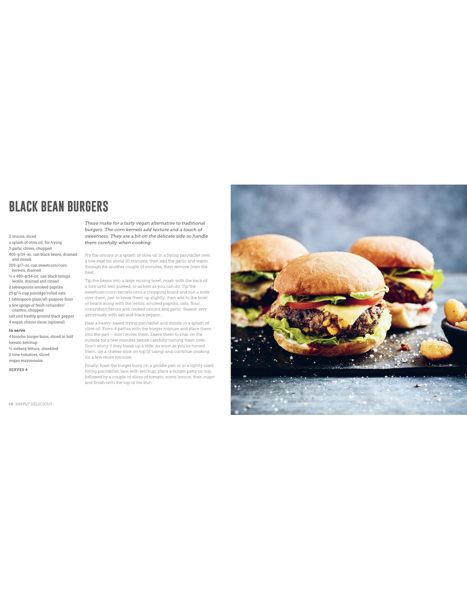 Burgers: 60 tasty recipes for perfect patties, from beef to bean