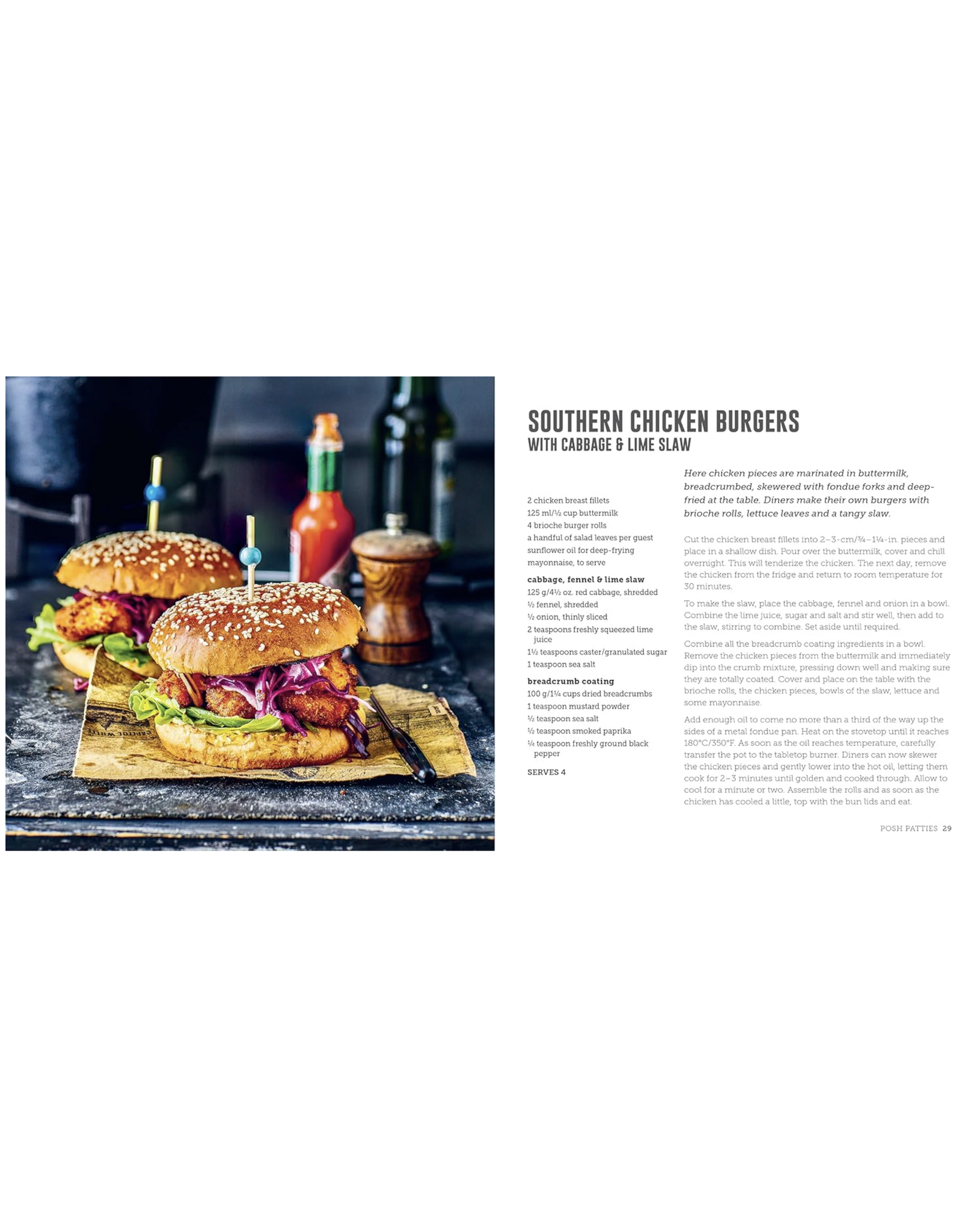 Burgers: 60 tasty recipes for perfect patties, from beef to bean