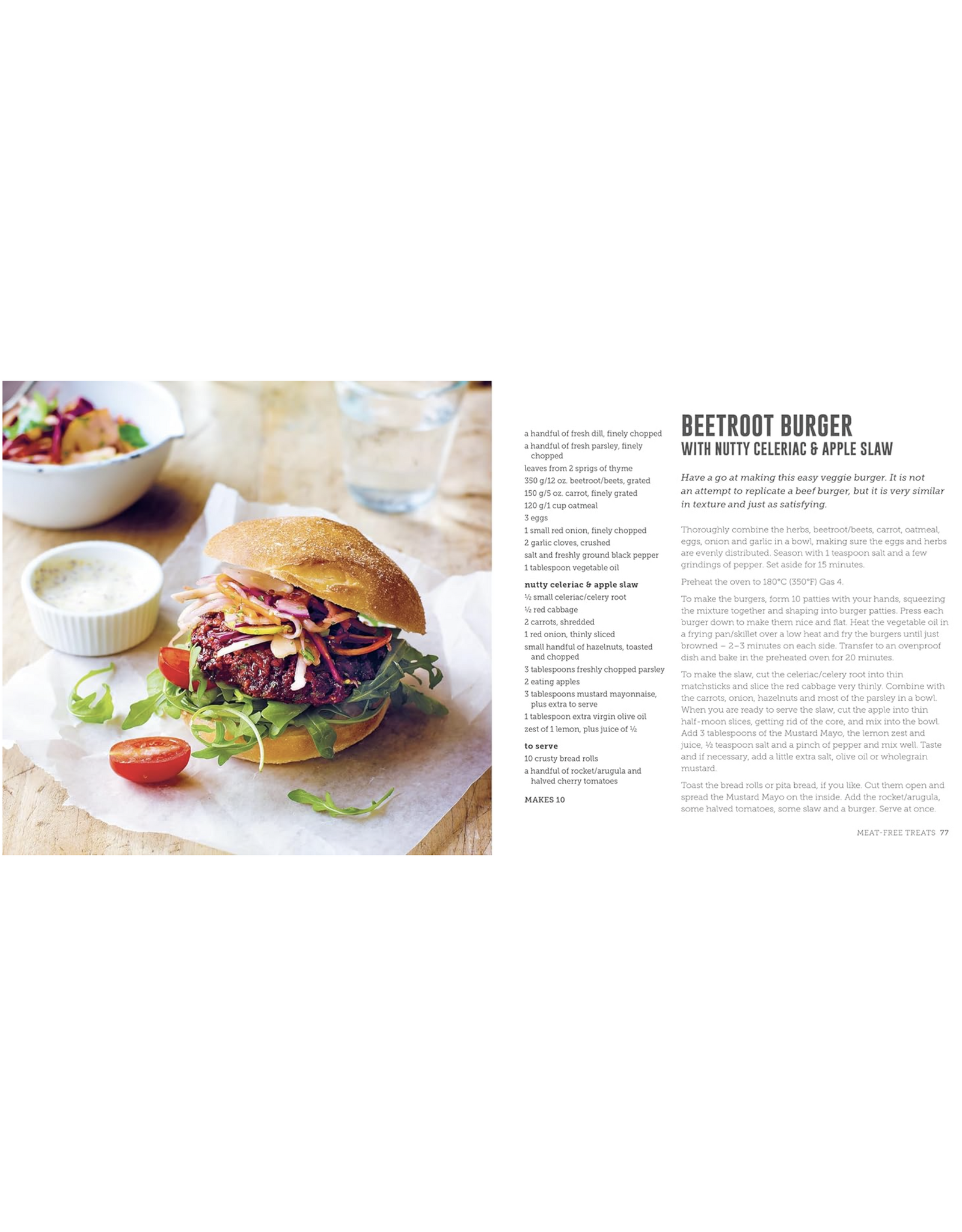 Burgers: 60 tasty recipes for perfect patties, from beef to bean