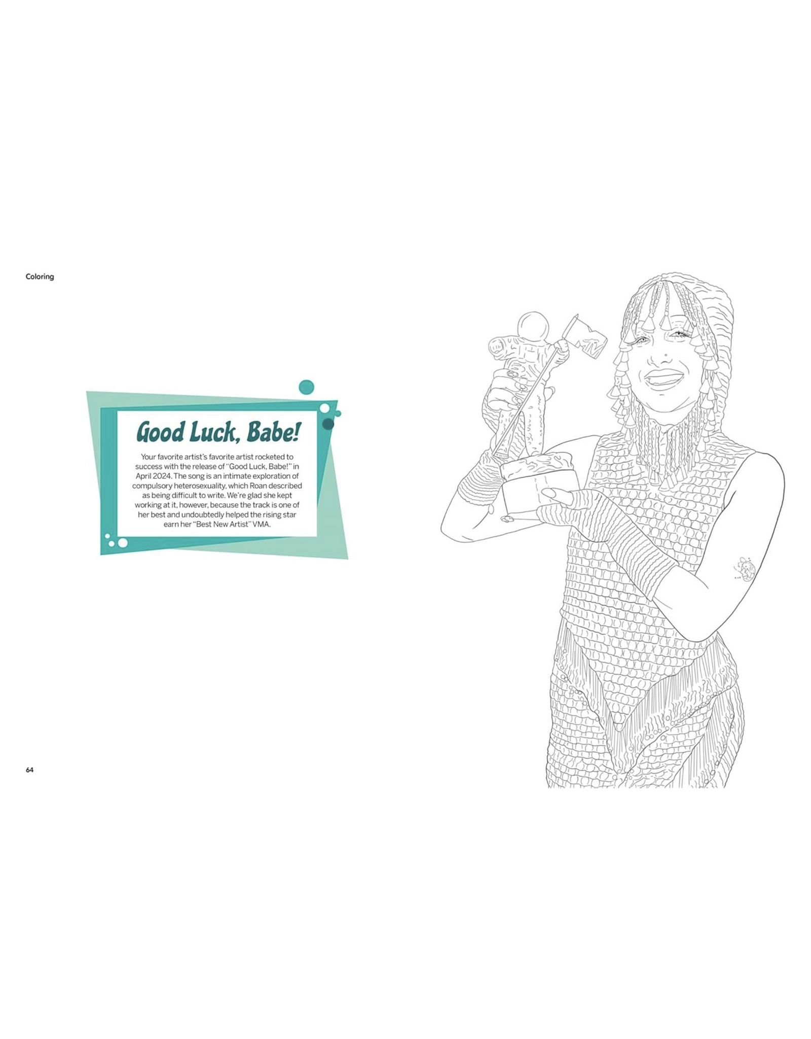 Chappell Roan Coloring & Activity Book