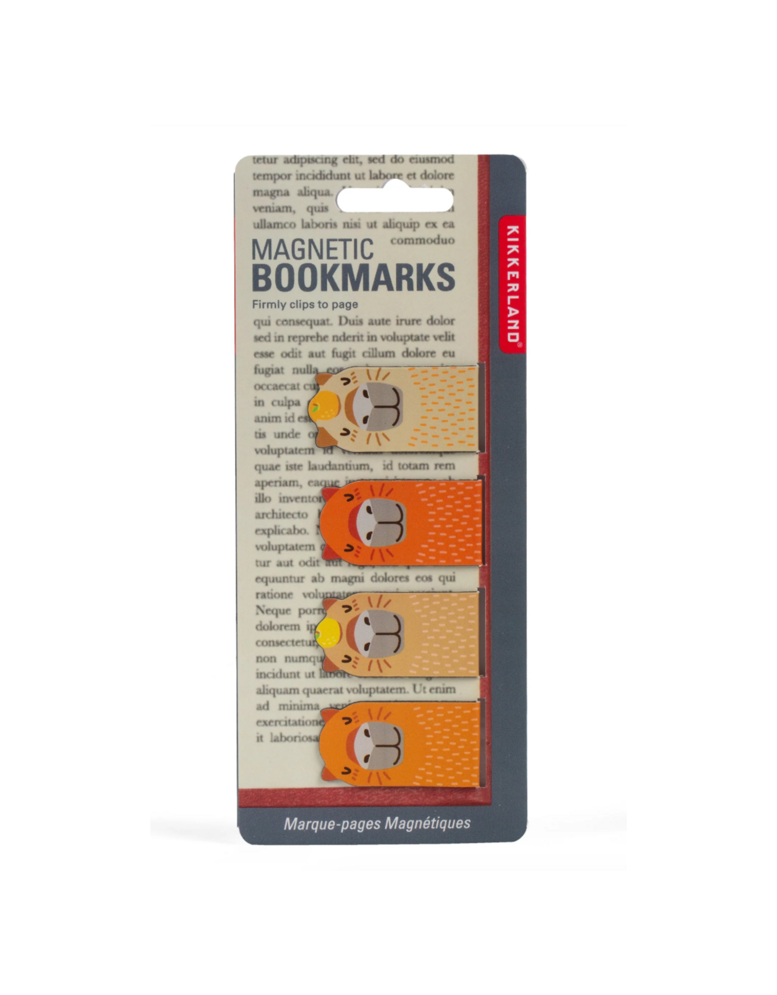 Capybara Magnetic Bookmarks