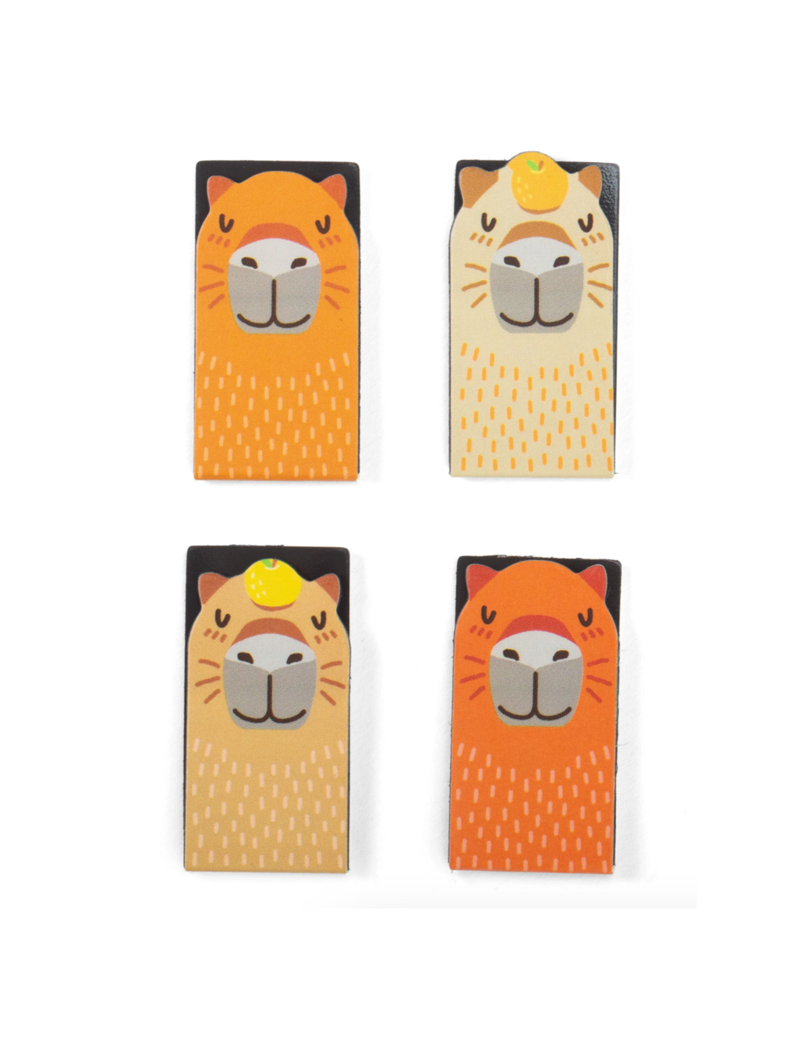 Capybara Magnetic Bookmarks