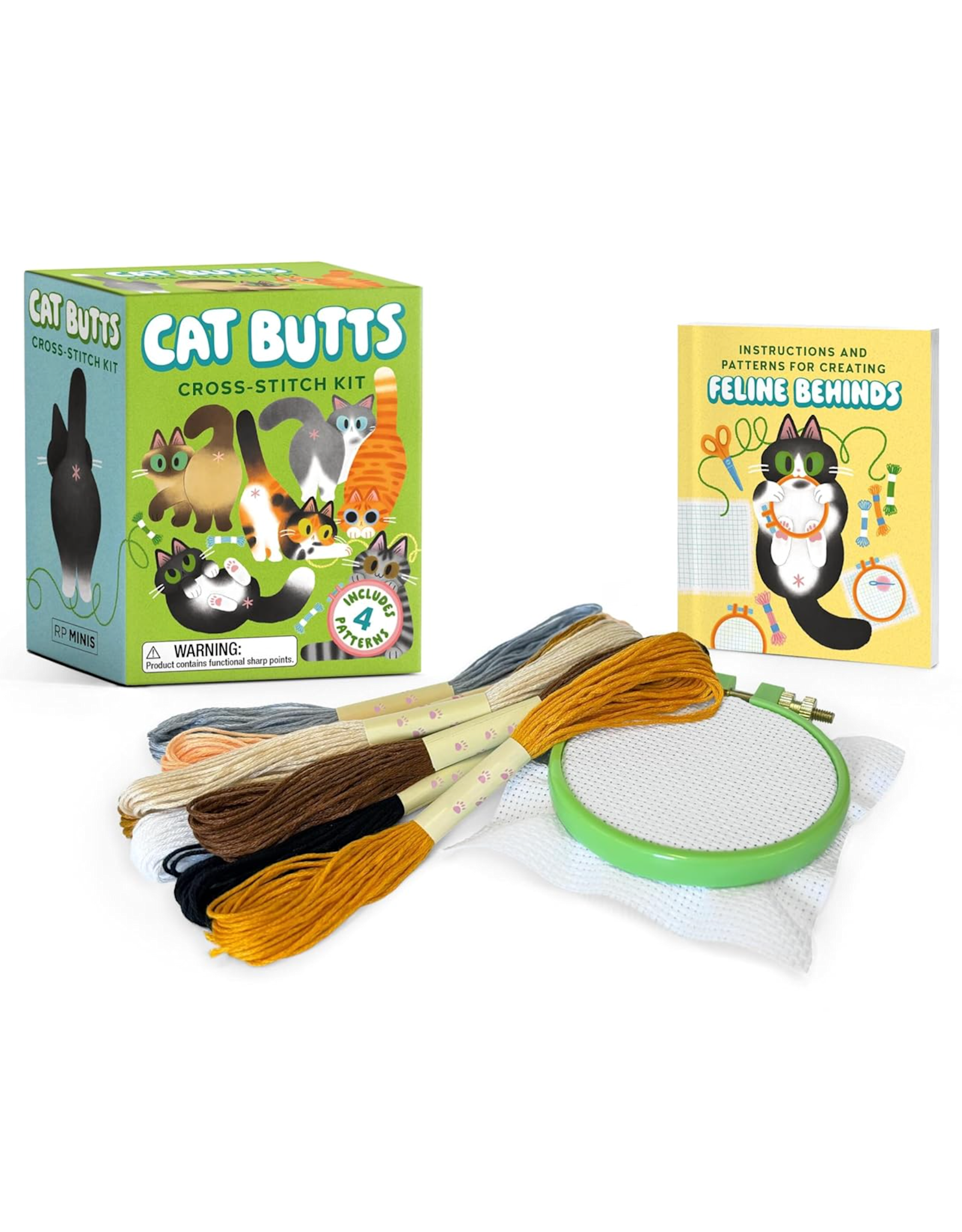 Cat Butt Cross-Stitch Kit