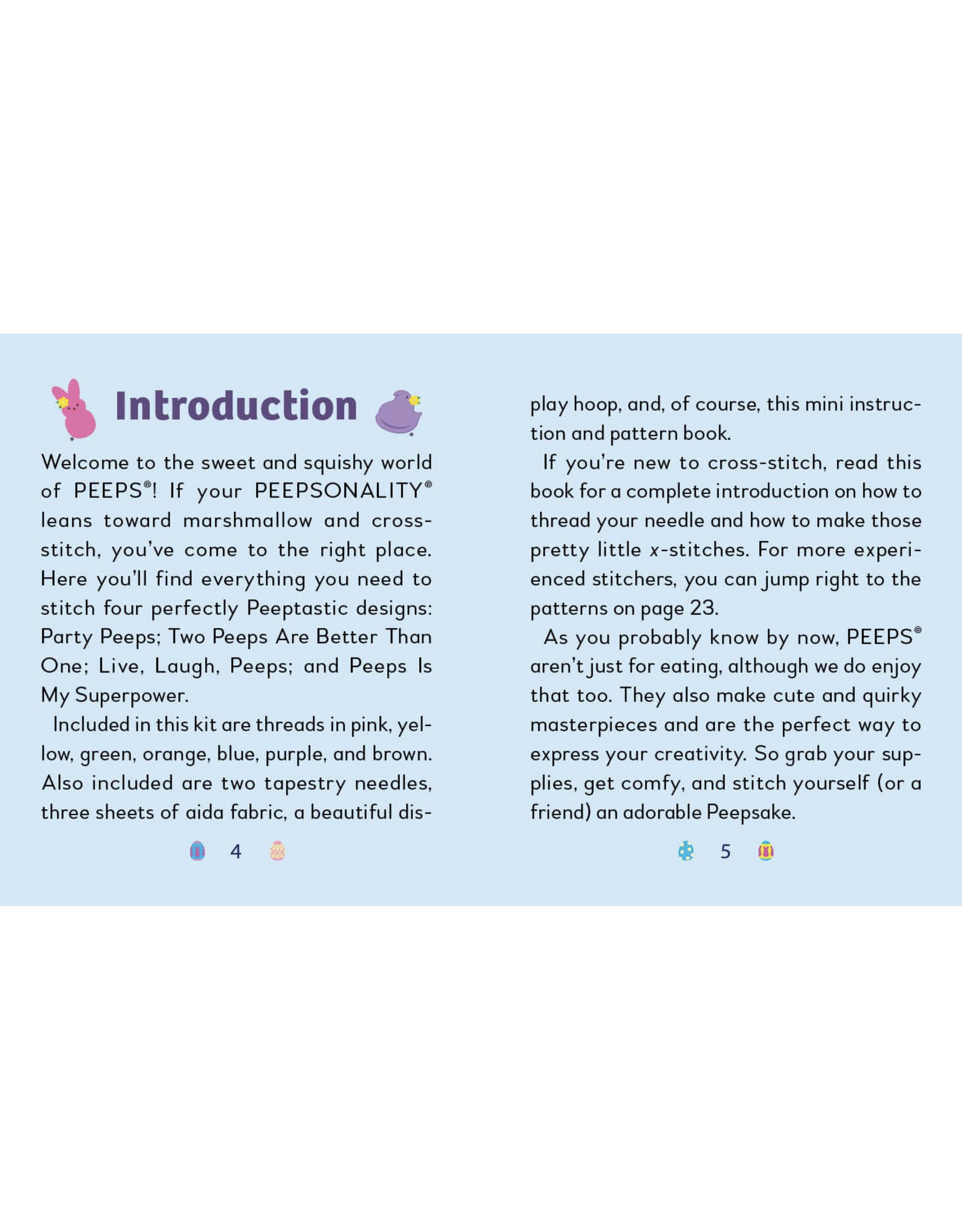 Peeps Cross-Stitch Kit