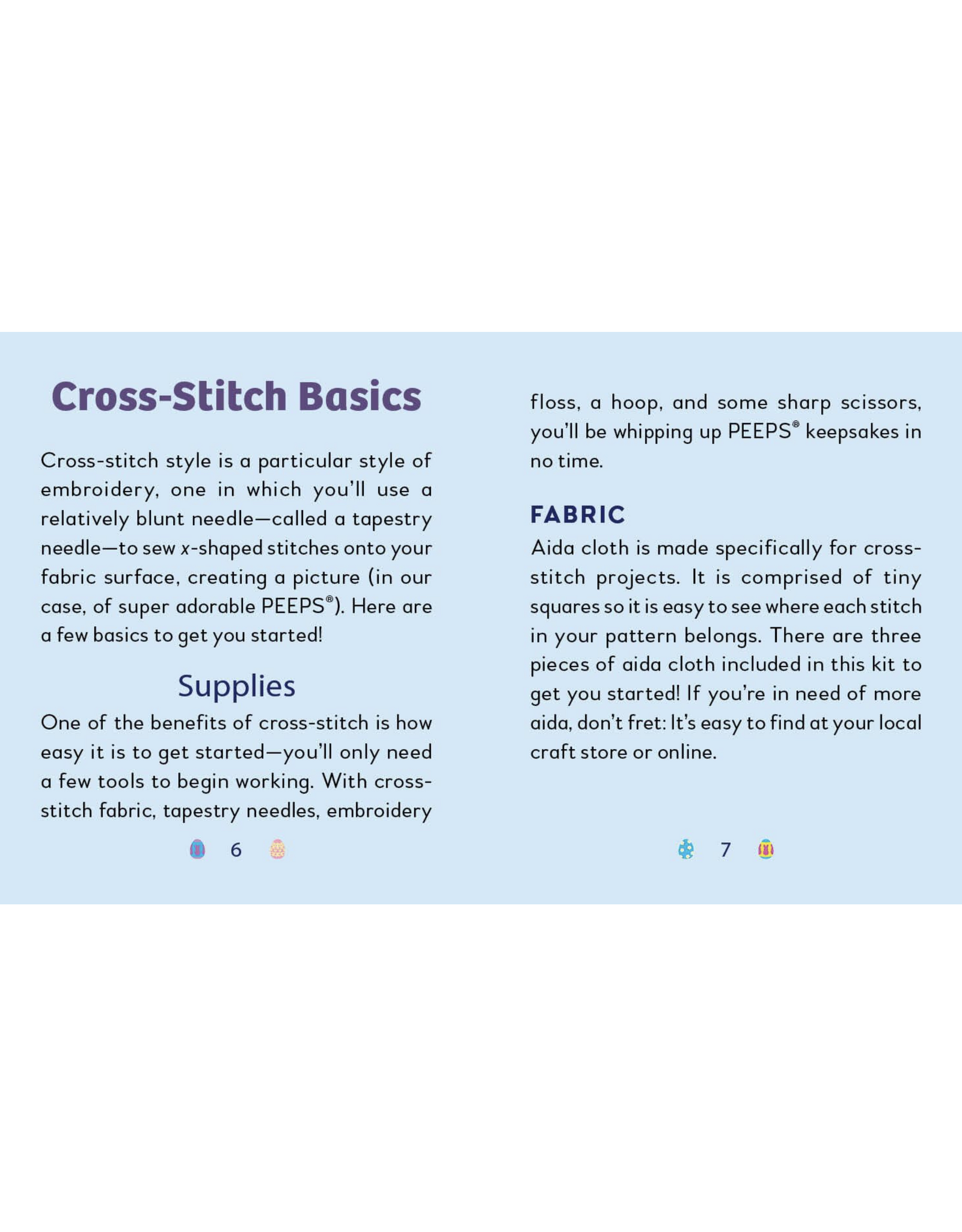 Peeps Cross-Stitch Kit