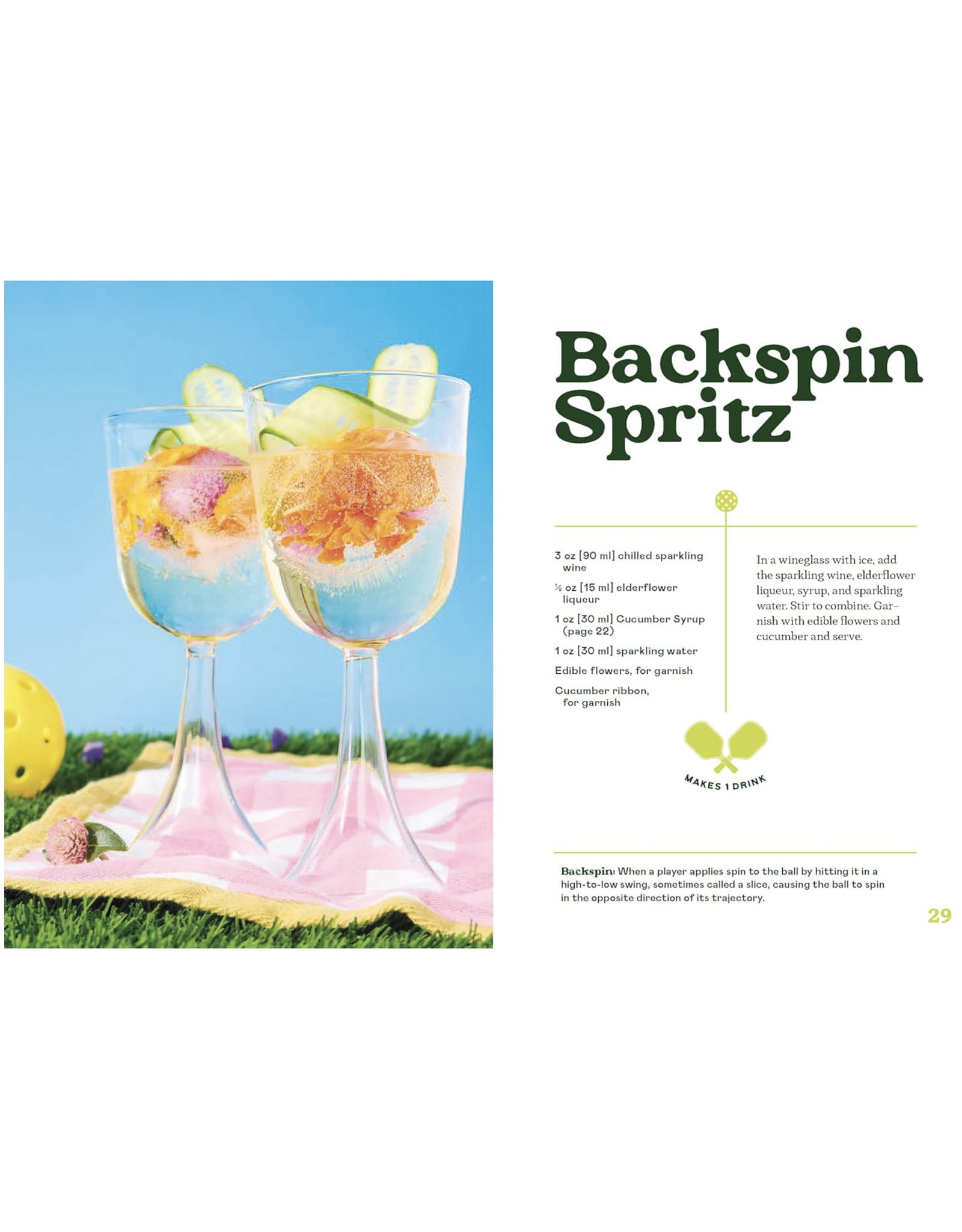 Dinks and Drinks: A Pickleball Cocktail