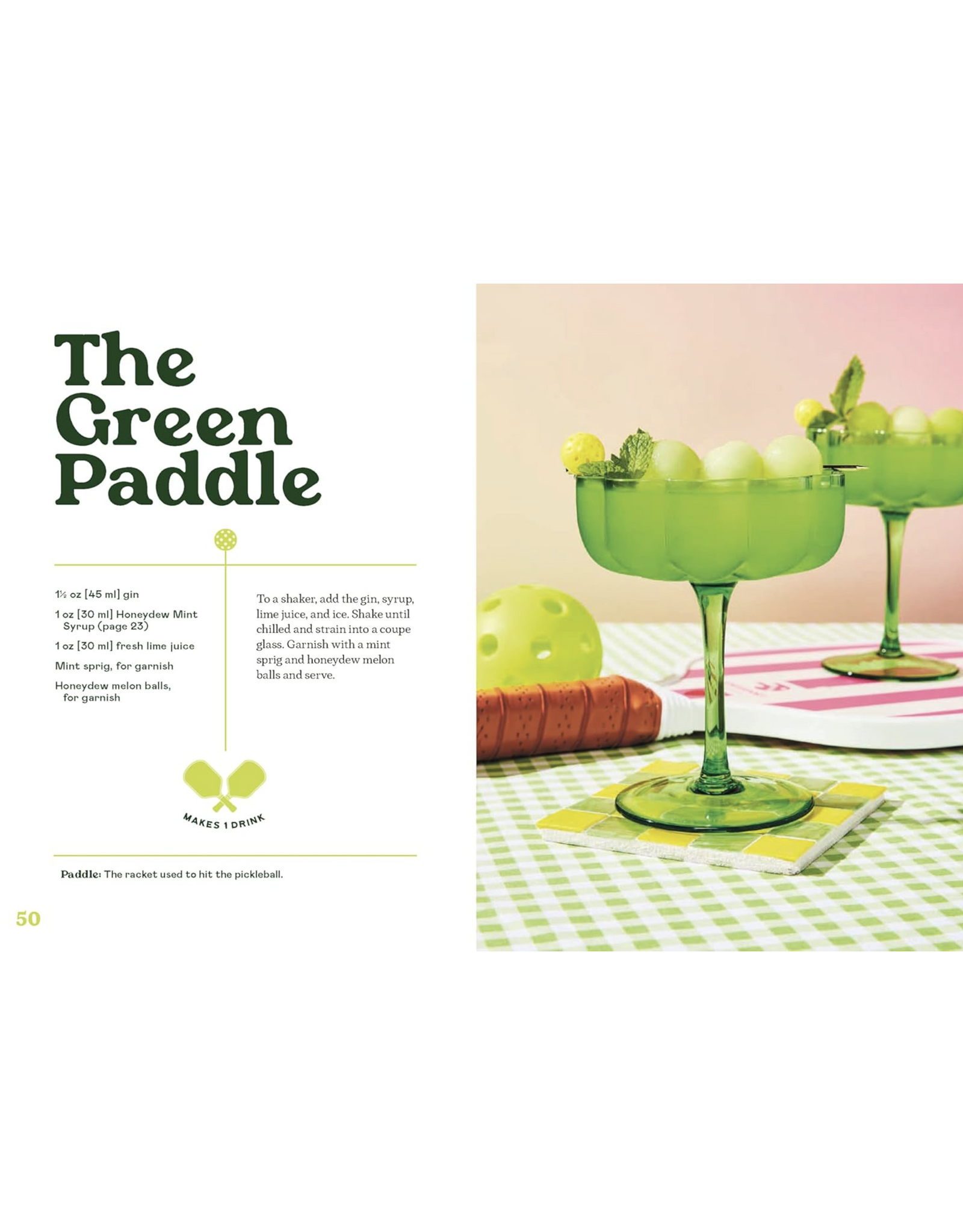 Dinks and Drinks: A Pickleball Cocktail