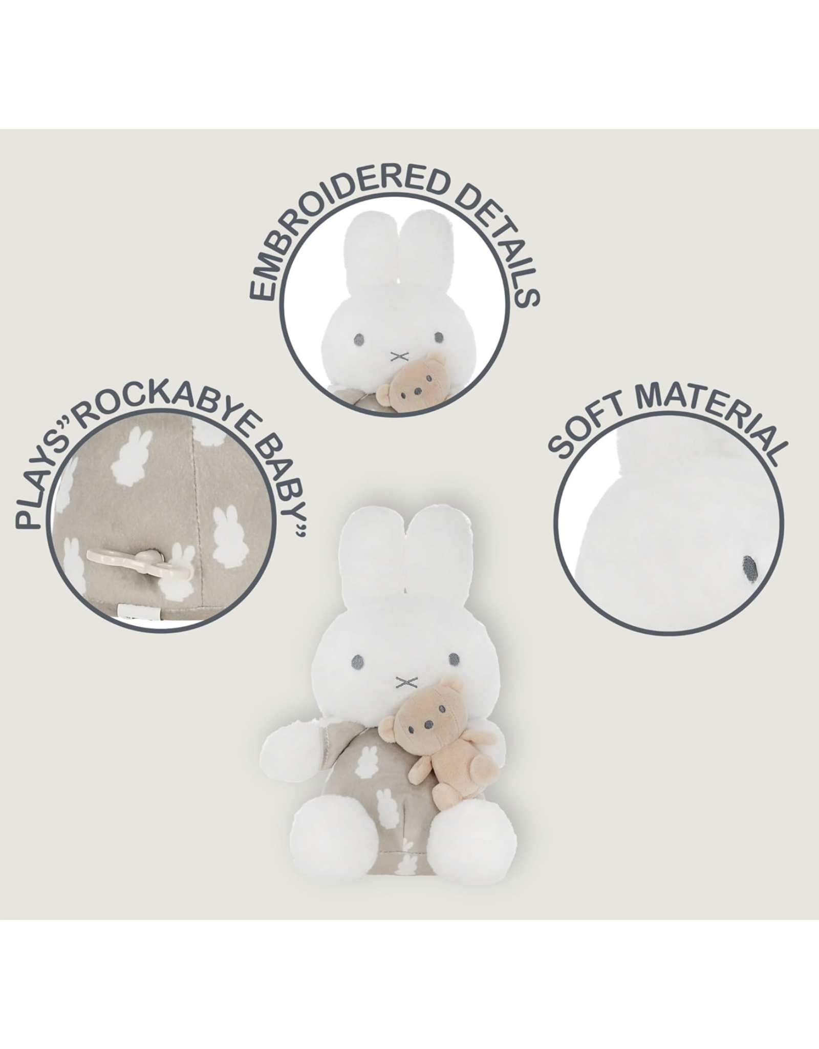 Miffy Plush - Keywind Lullaby