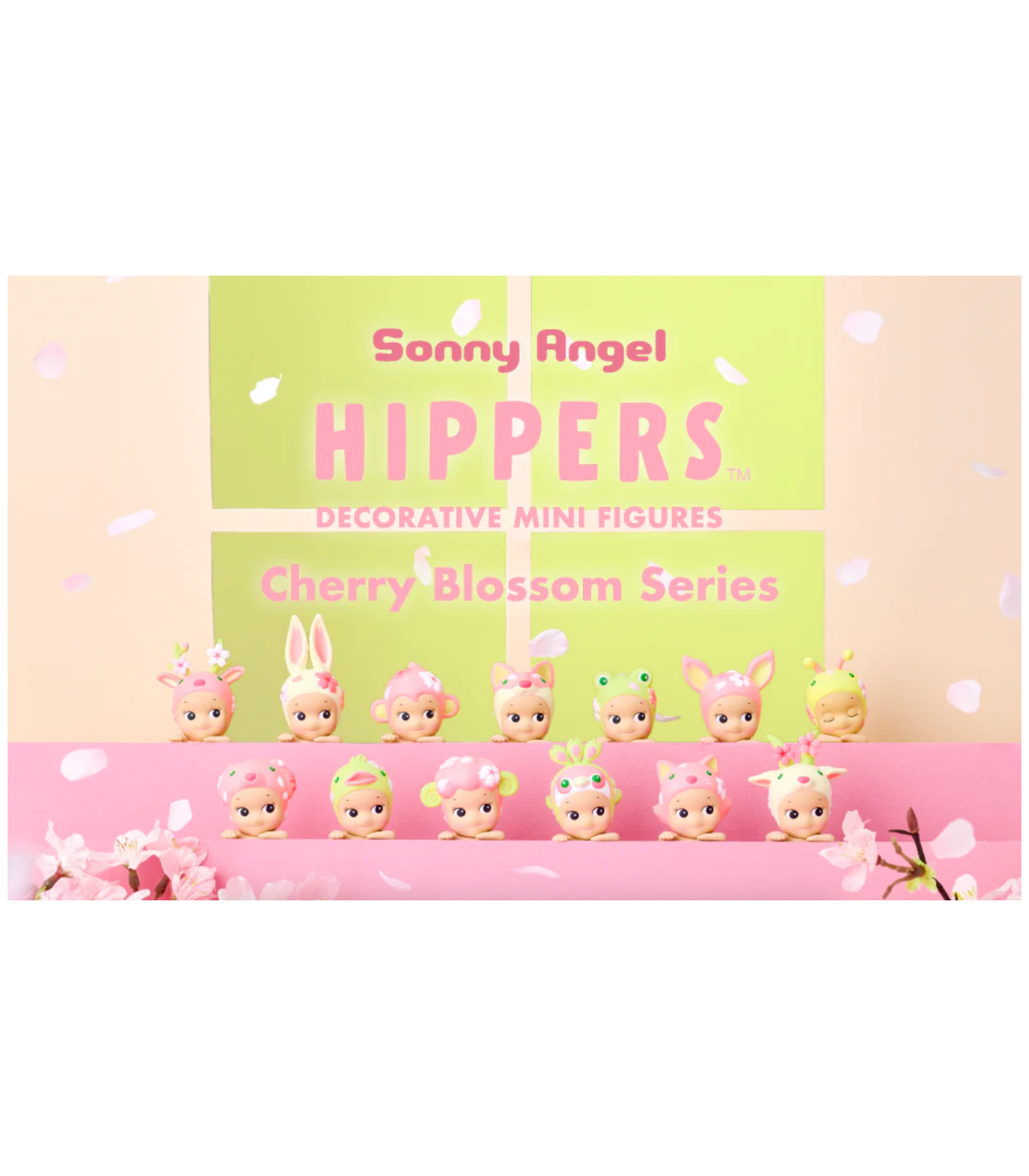 ソニーエンジェルHIPPERS Cherry Blossom アソート BOX Sonny Angel Cherry Blossom Hippers Blind Box - Home