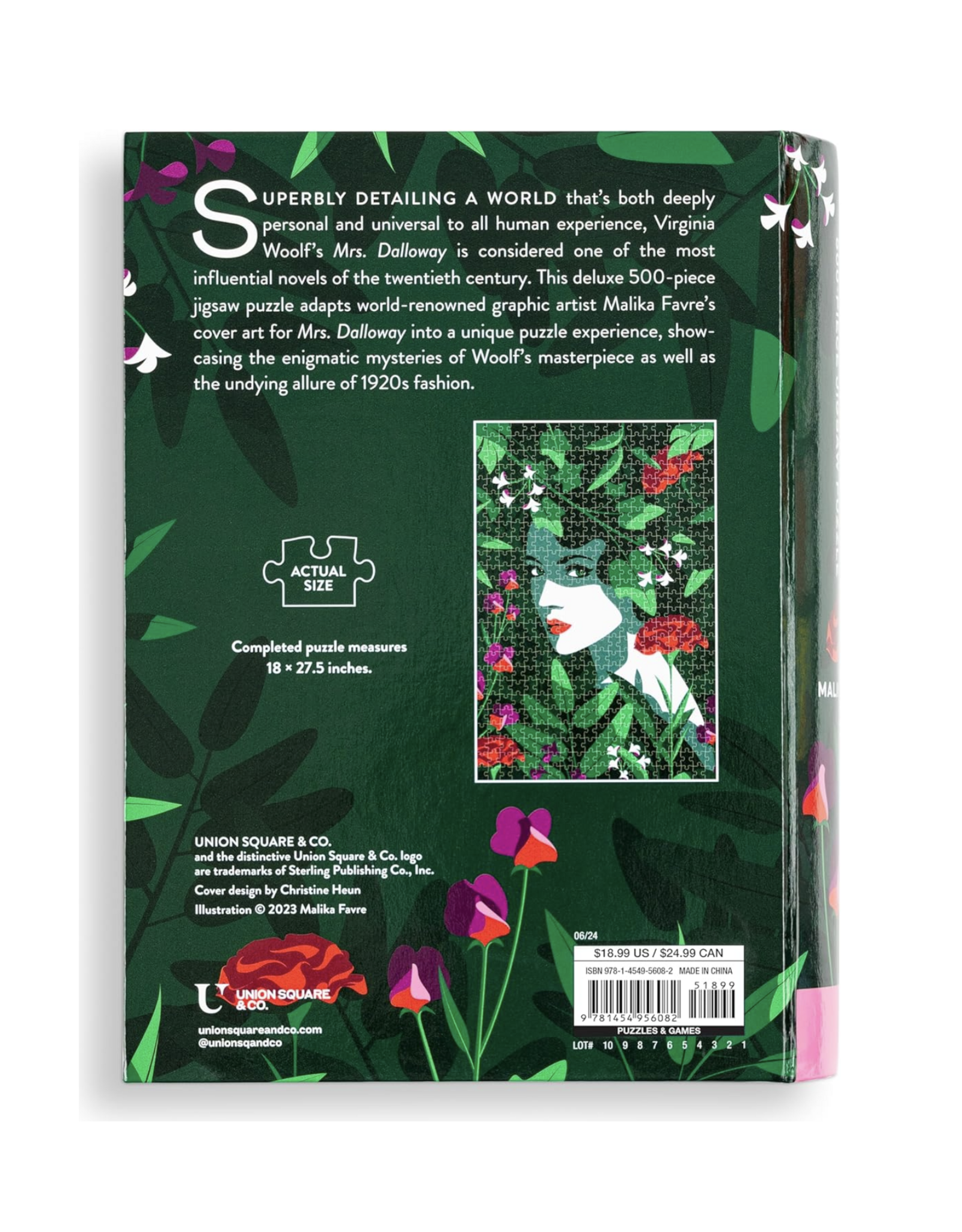 Mrs. Dalloway 500 Piece Puzzle