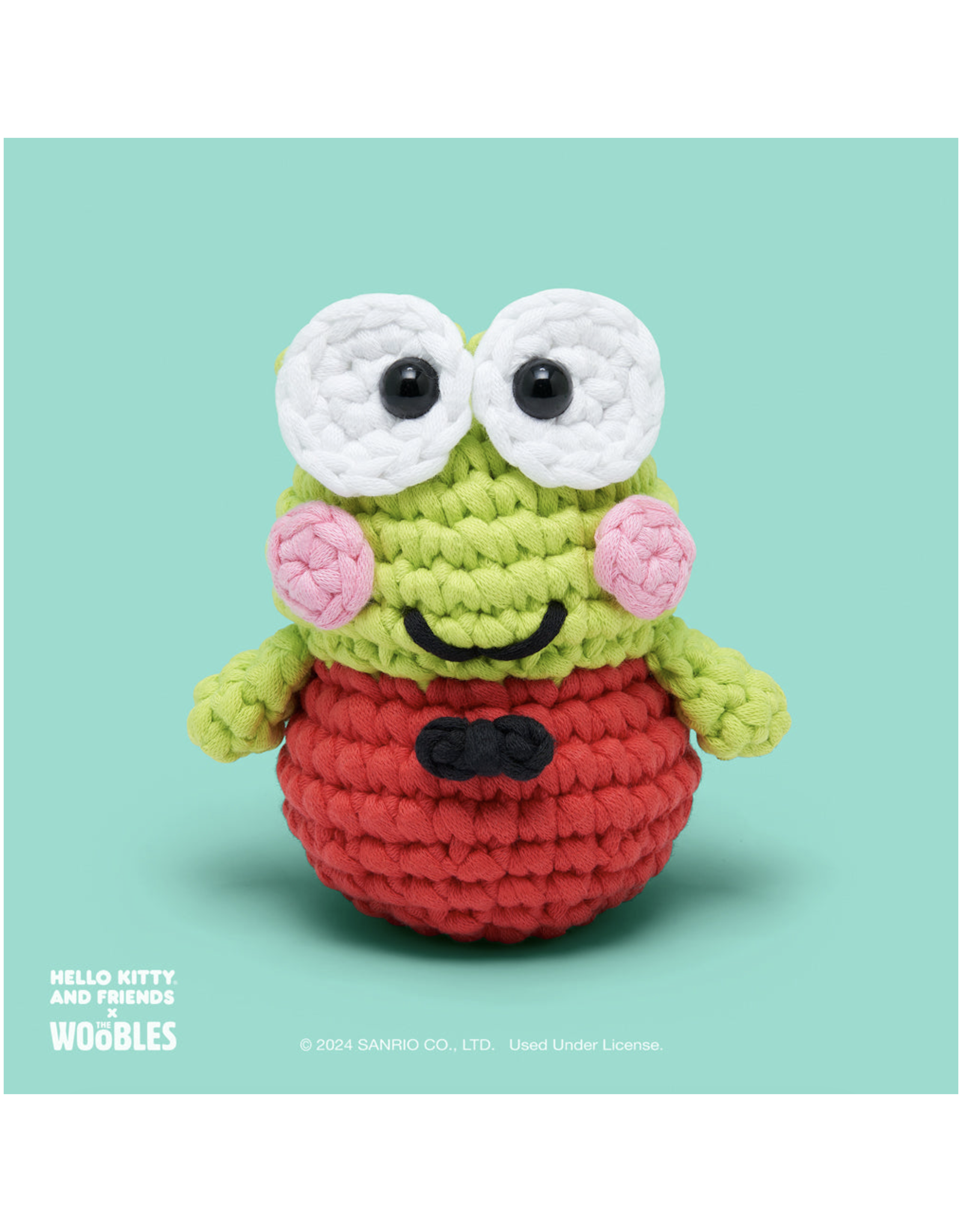 The Woobles Keroppi Crochet Kit