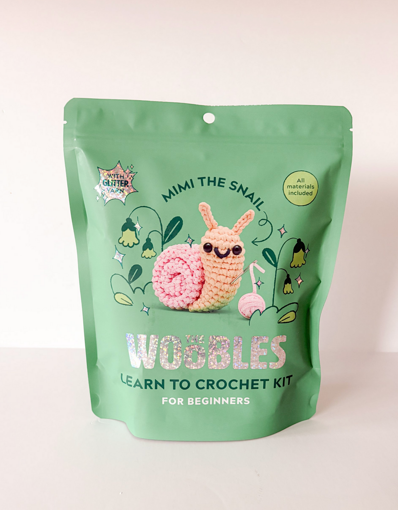 The Woobles Mimi the Snail Crochet Kit