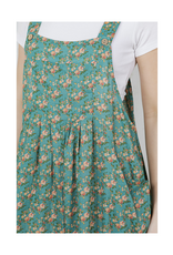 Peachy Florals Overalls