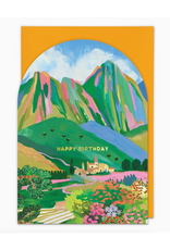Happy Birthday the Dolomites Greeting Card