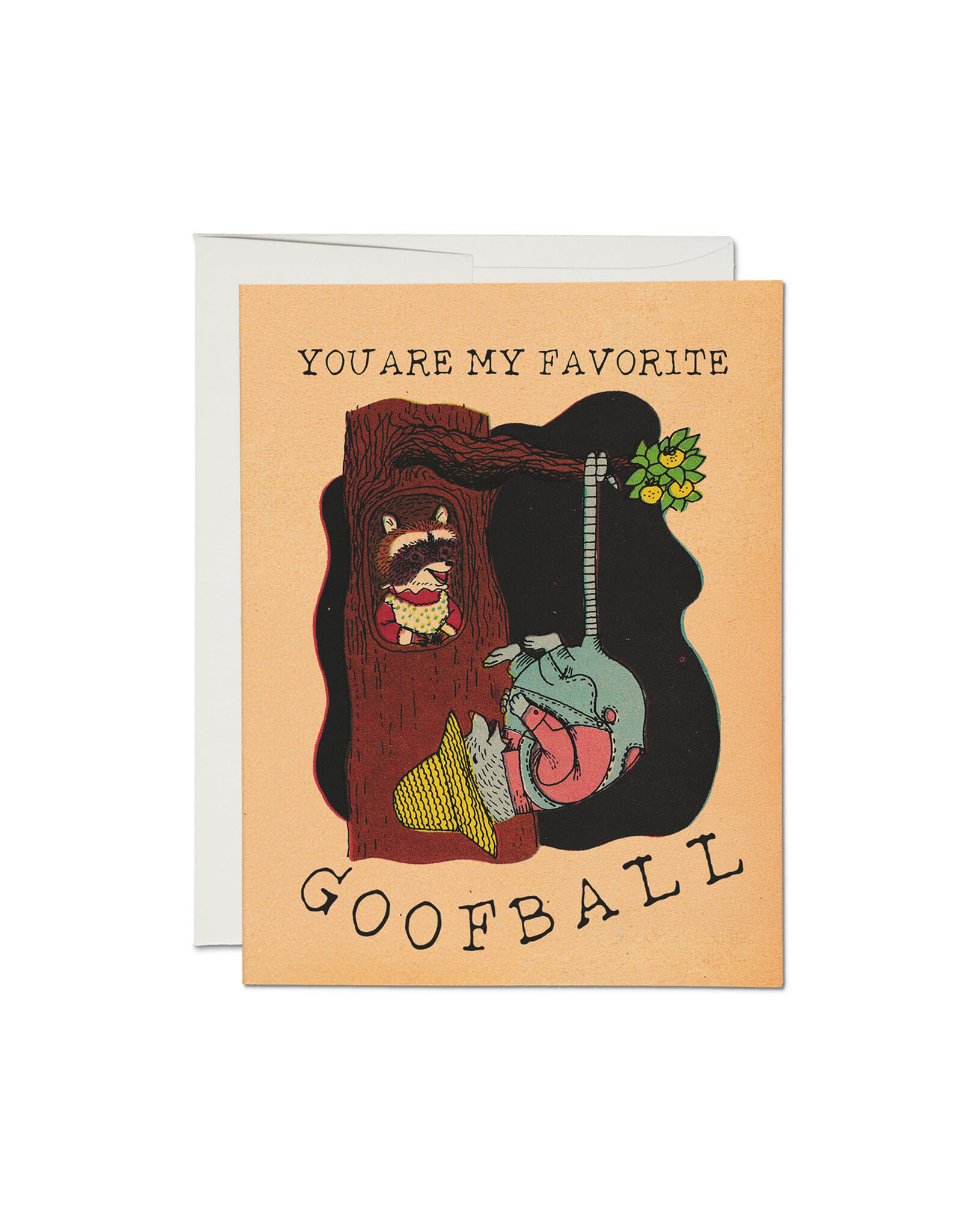 Richard Scarry Goofball Greeting Card