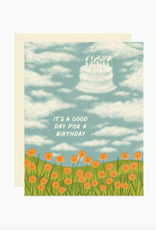 Birthday Clouds Greeting Card