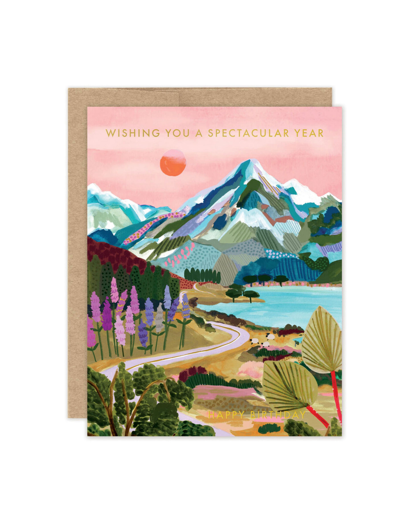 Spectacular Year Greeting Card