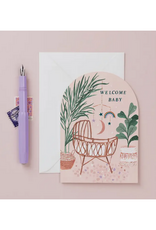 Welcome Baby Nursery Greeting Card