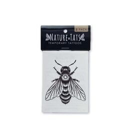 NatureTats Big Bee Temporary Tattoo