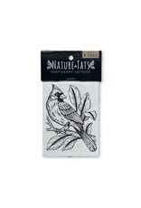 NatureTats Cardinal Temporary Tattoo
