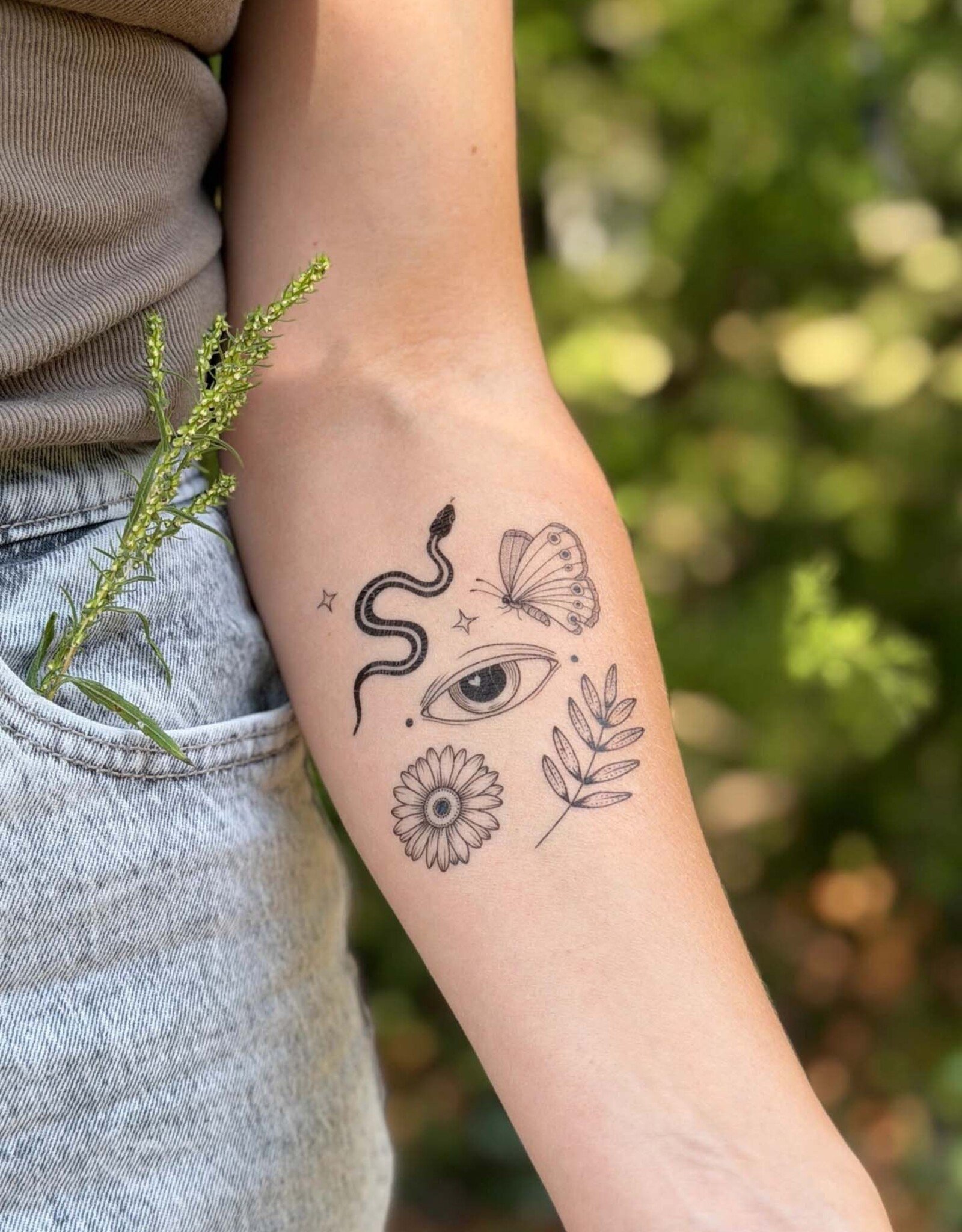 NatureTats Earthly Visions Temporary Tattoo