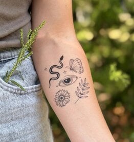 NatureTats Earthly Visions Temporary Tattoo